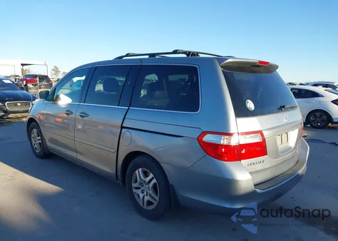 2007 Honda Odyssey Ex-L z USA, uszkodzony, nr VIN 5FNRL38797B108291